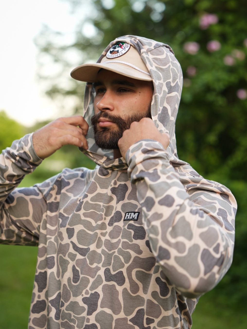 Camo performance hoodie hotsell