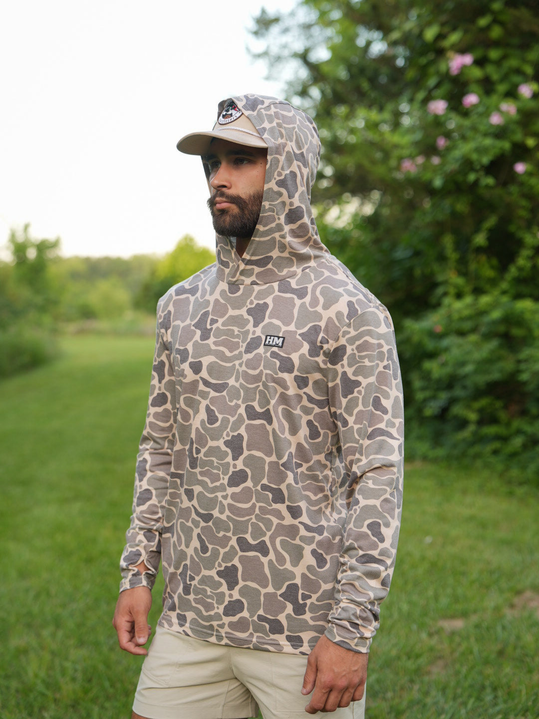 The Midwest Marsh Camo Performance Hoodie