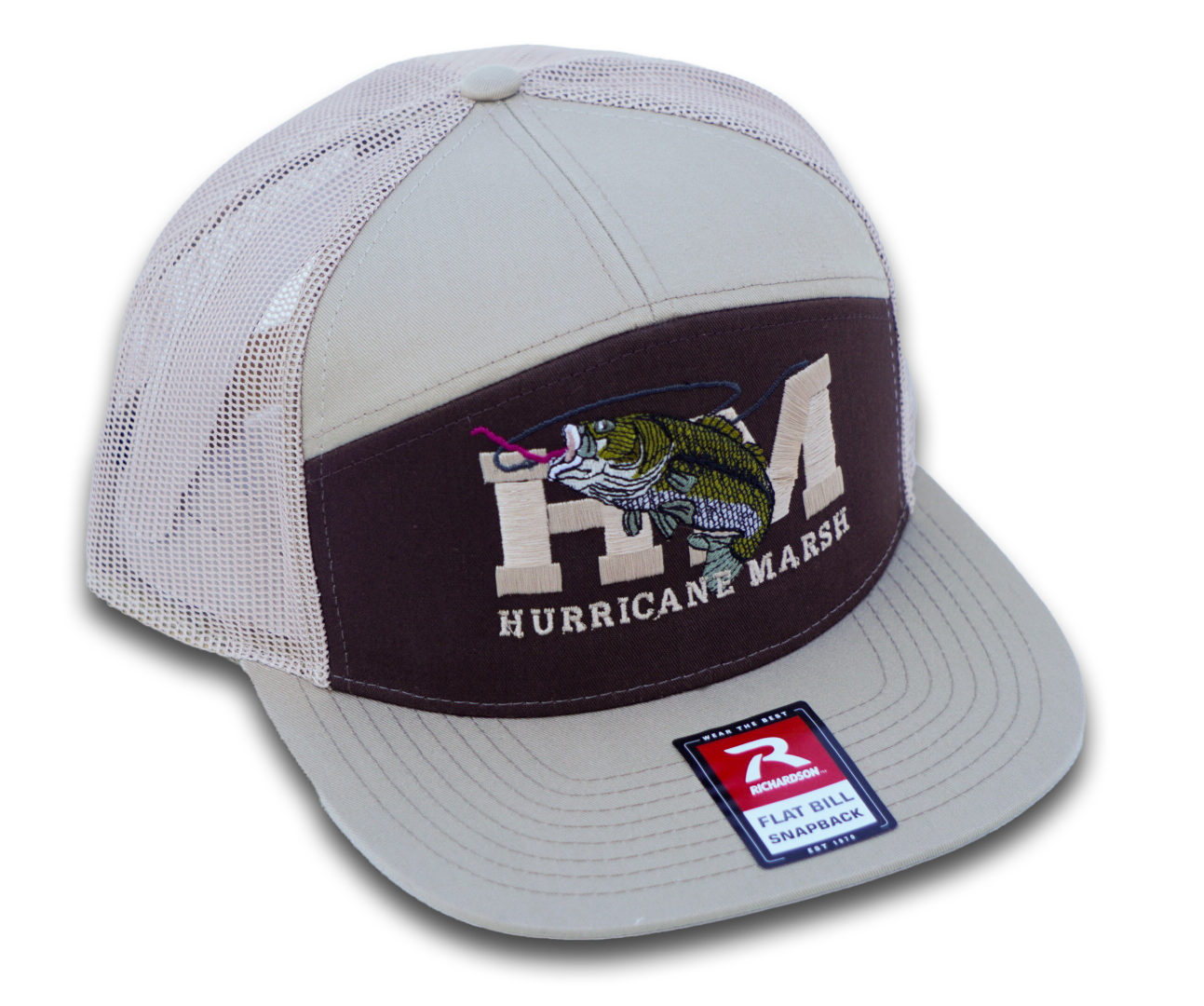 The Bass Richardson 168 7 Panel - Khaki/Brown – Hurricane Marsh
