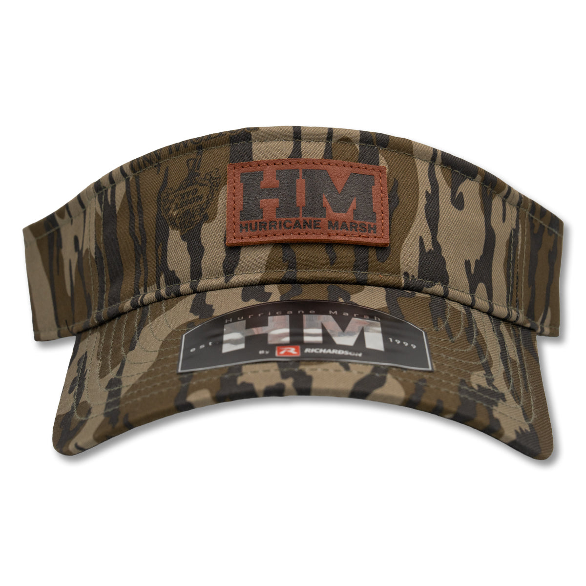 BlackEyePatch WOMEN x MOUSSY Cap CAMO 迷彩 HM Leather Patch Bottomland Visor – Hurricane Marsh Outfitters