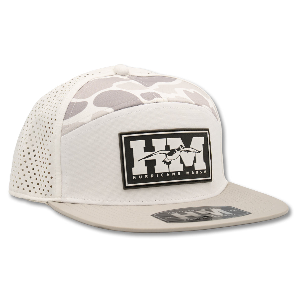 Honker Whiteout 7 Panel Hat – Hurricane Marsh Outfitters