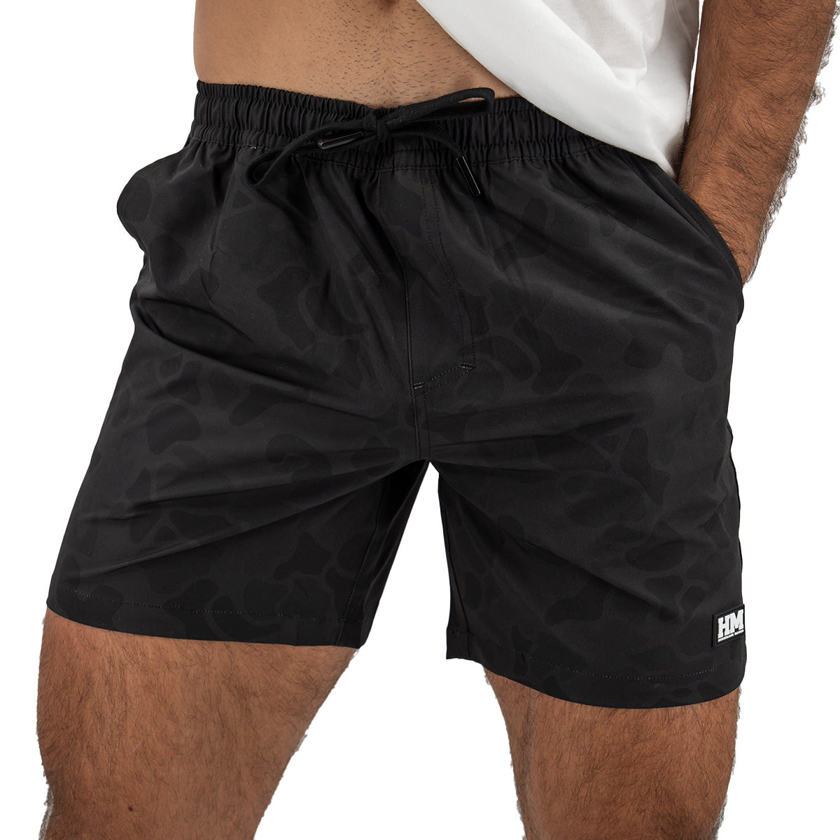Athletic Short - Black Camo – Hurricane Marsh Outfitters