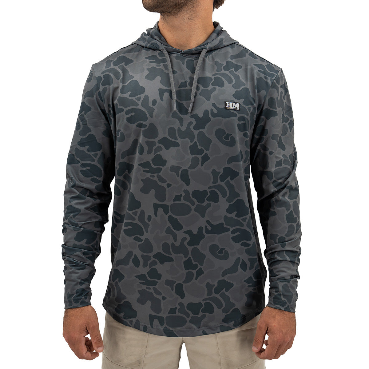 Pursuit Performance Hoodie - Gunmetal Camo – Hurricane Marsh