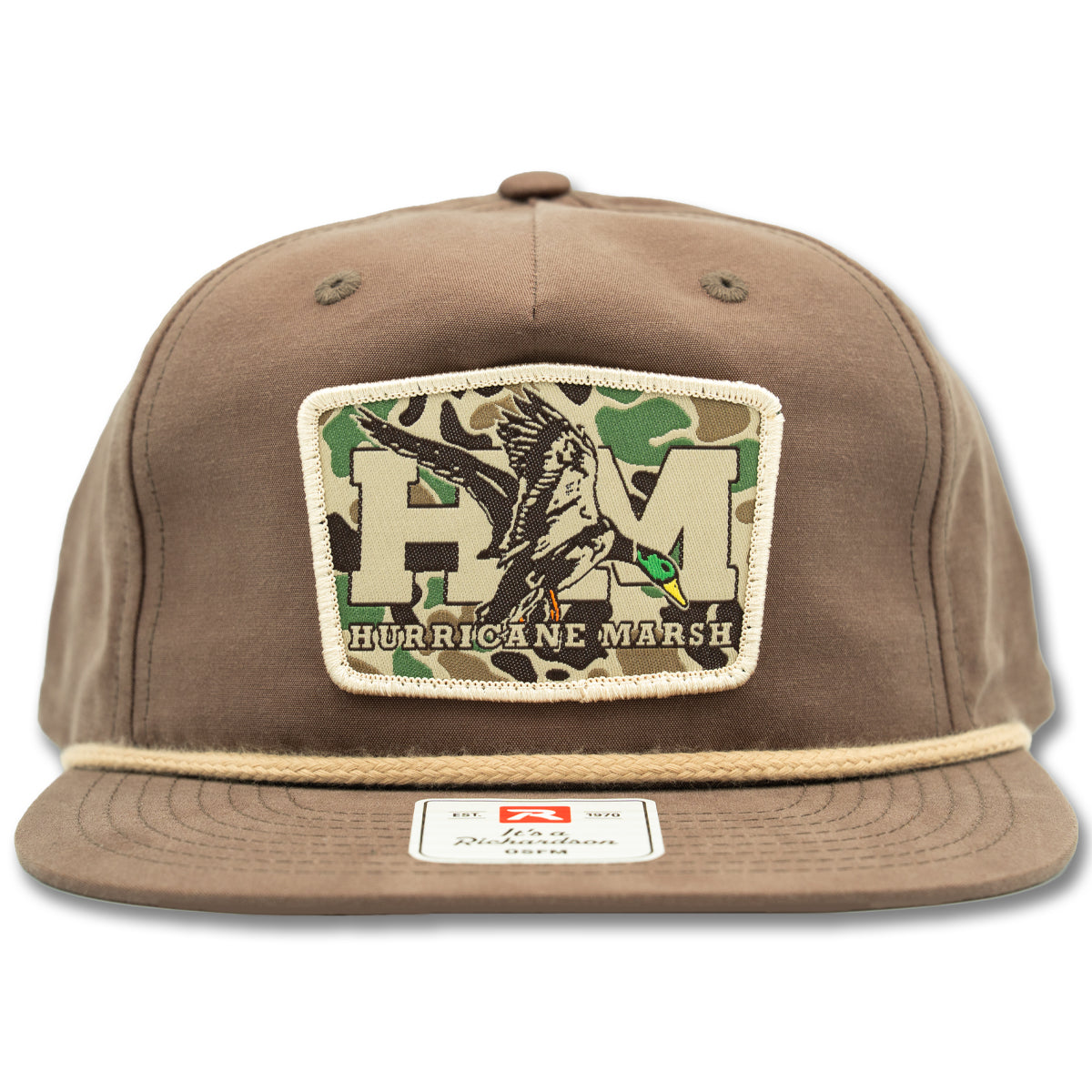Old School Greenhead Richardson 256 Roper - Dark Mocha/Khaki