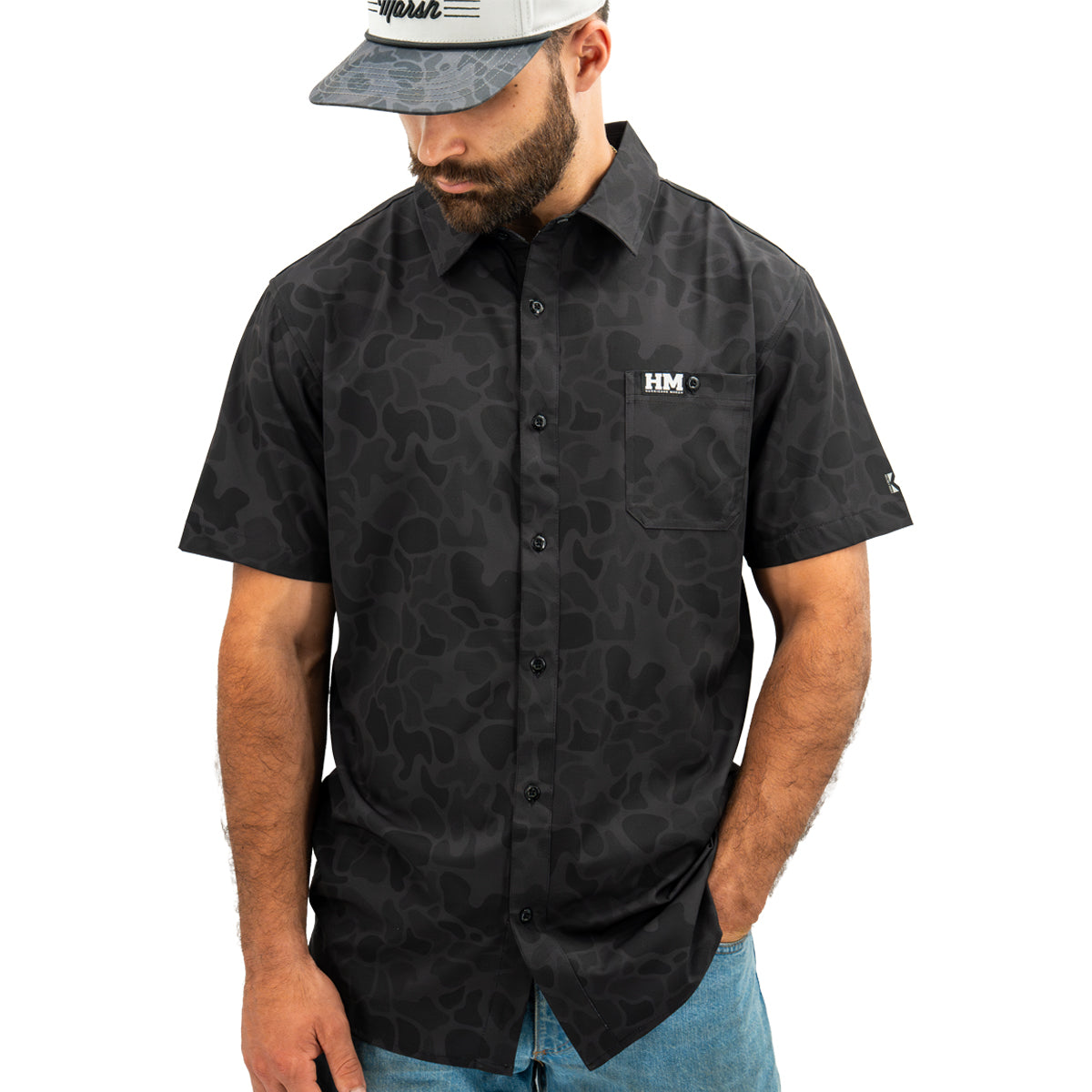 Kelsey Hart x Hurricane Marsh Performance Button Up – Hurricane
