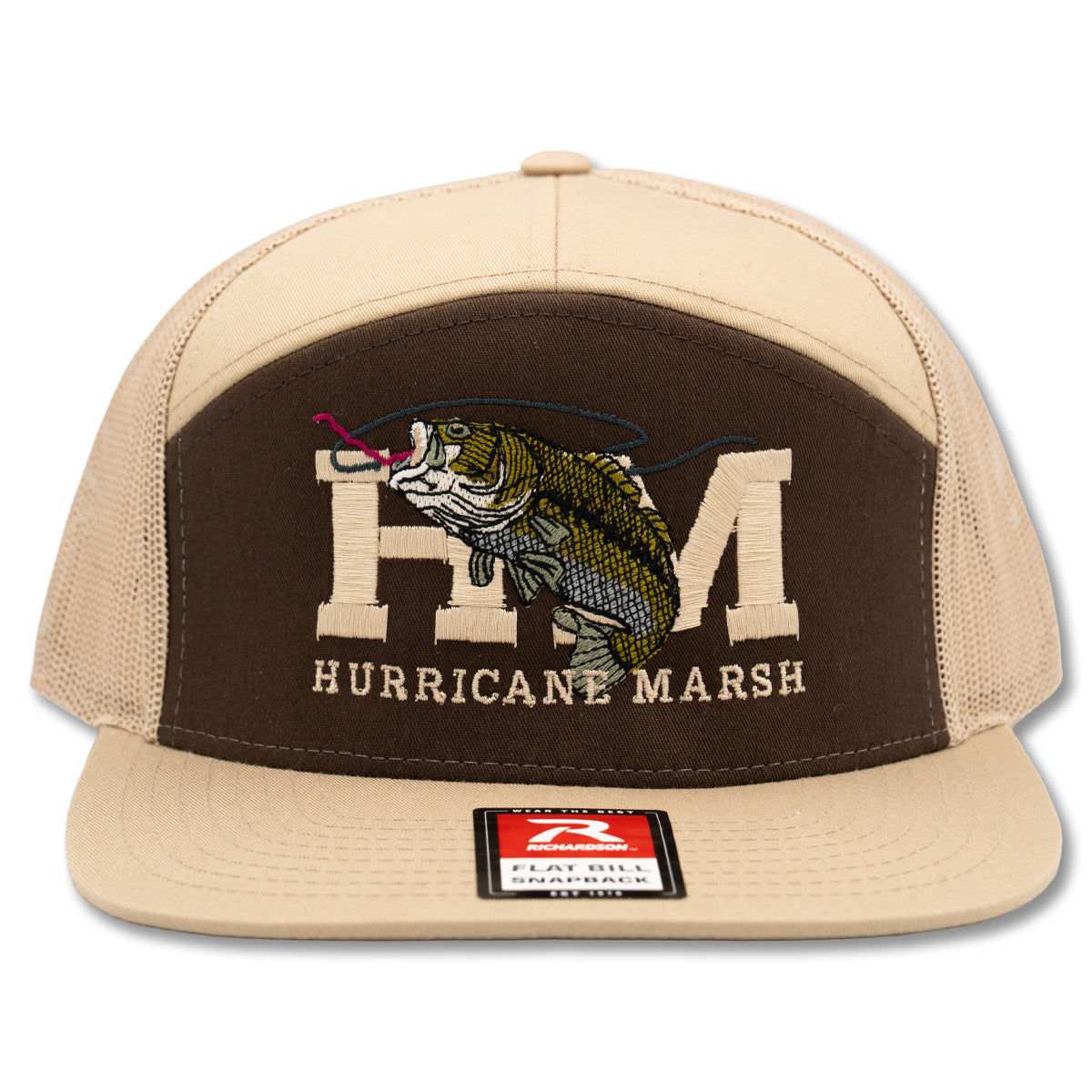 The Bass Richardson 168 7 Panel - Khaki/Brown – Hurricane Marsh
