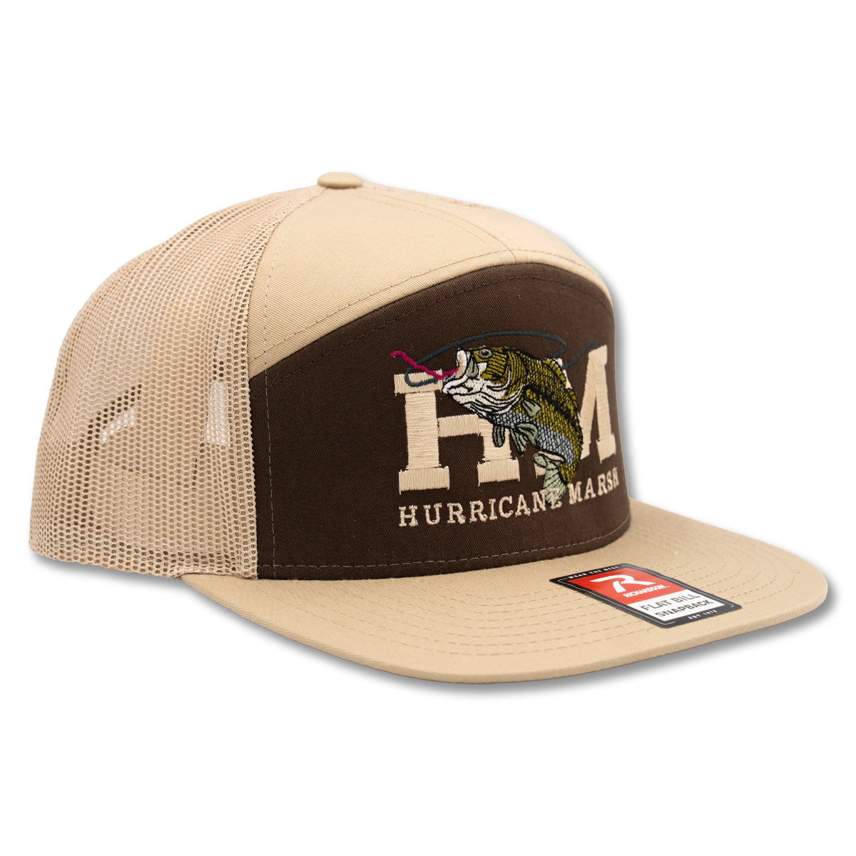 The Bass Richardson 168 7 Panel - Khaki/Brown – Hurricane Marsh