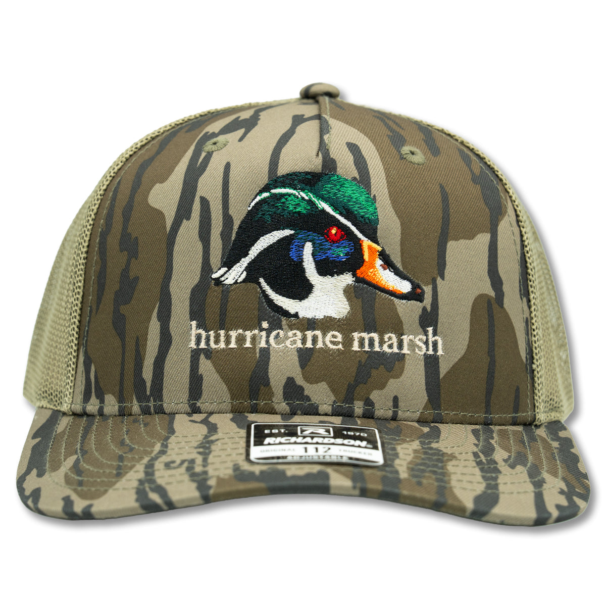 The Woodie Richardson 112 Hat - Mossy Oak Bottomland – Hurricane