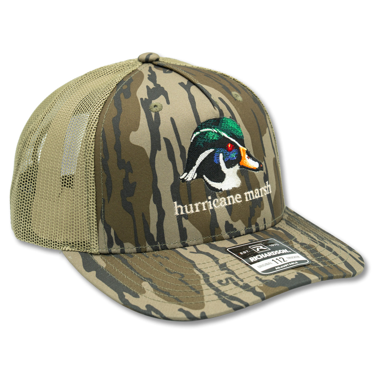 The Woodie Richardson 112 Hat - Mossy Oak Bottomland – Hurricane