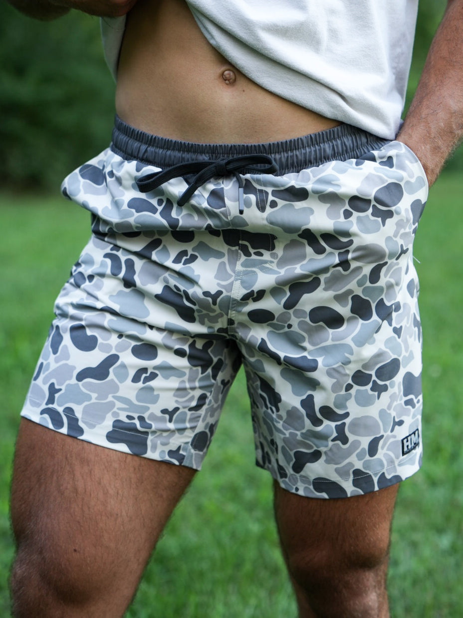 Athletic Short Slate Camo1