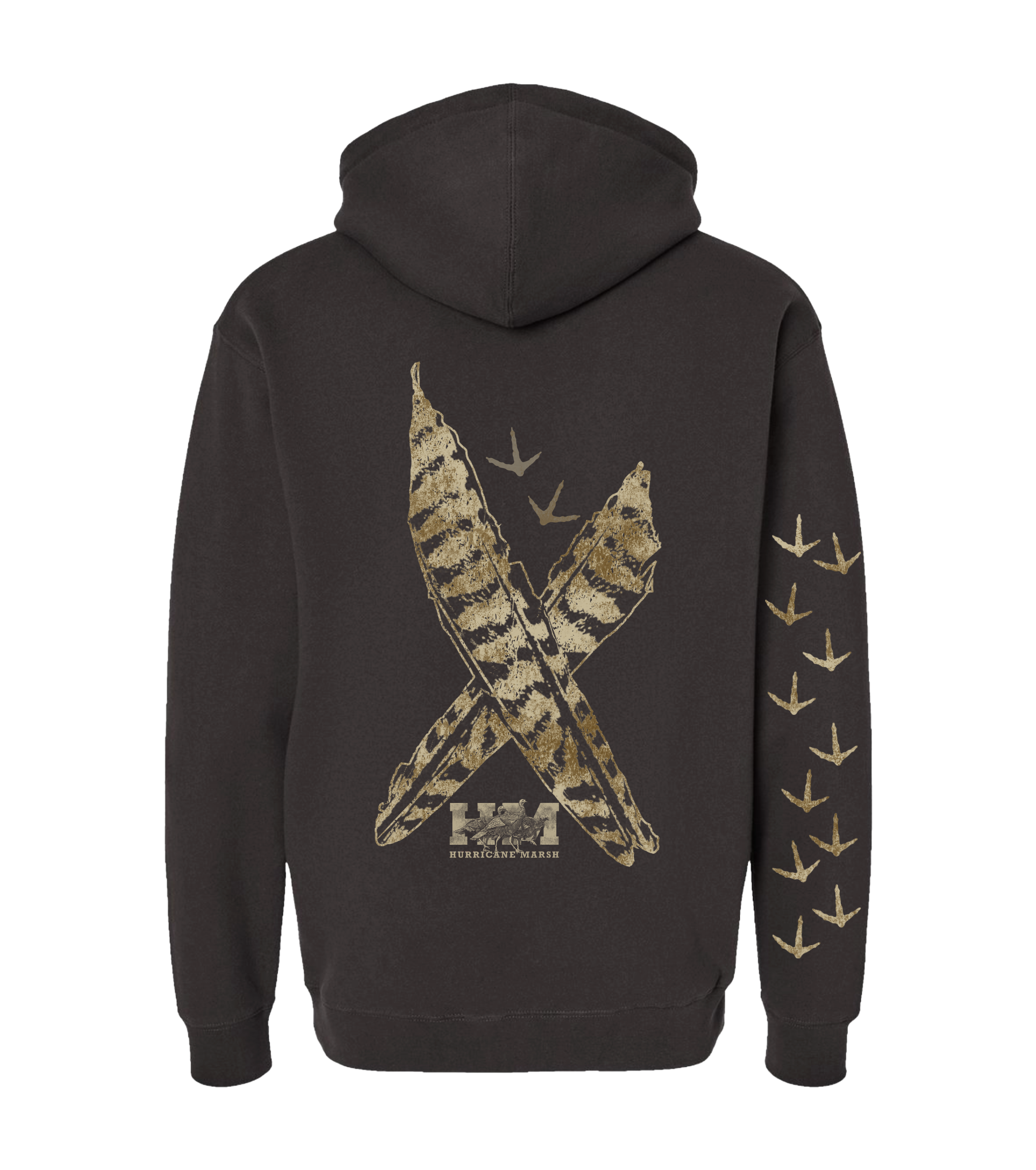 Tres Pavos Heavyweight Cotton Hoodie - Asphalt Grey – Hurricane