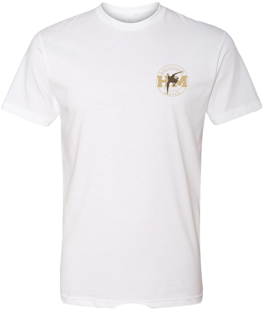 ★ SHALOM★ White Duck In Trouble Tee Suspicious Duck Tee — Ollie's Design Studio