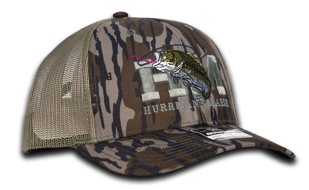 
                  
                    The Bass Mossy Oak Bottomland Richardson 112 Hat
                  
                