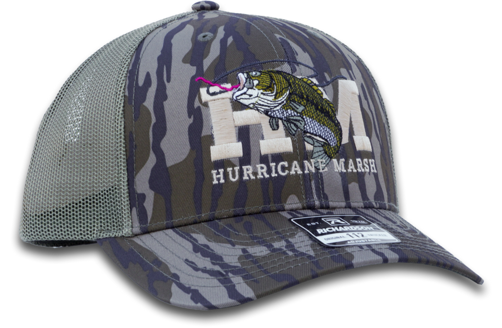 
                  
                    The Bass Mossy Oak Bottomland Richardson 112 Hat
                  
                