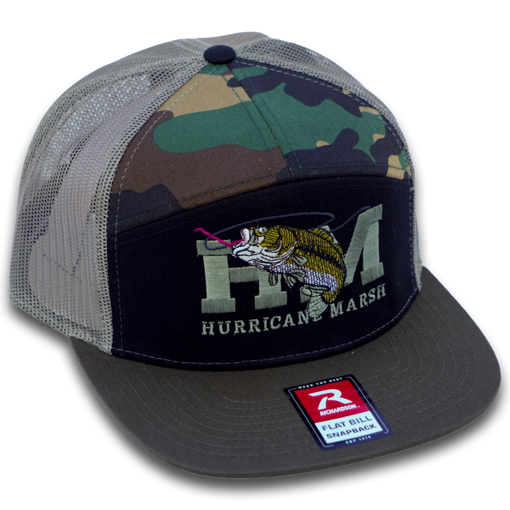 
                  
                    The Bass Old School Richardson 7 Panel Hat
                  
                