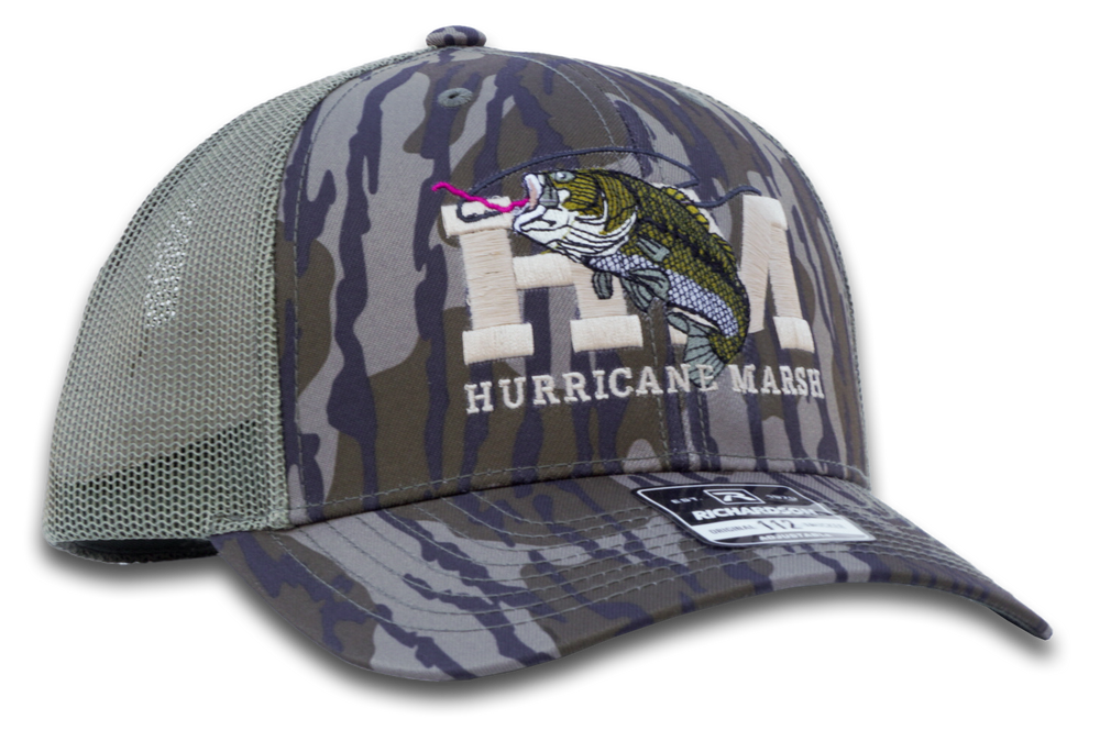 
                  
                    The Bass Mossy Oak Bottomland Richardson 112 Hat
                  
                