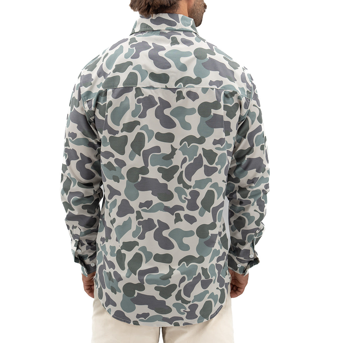 Button Up Green Performance Longsleeve SMALL Button Up Green Performance Longsleeve SMALL