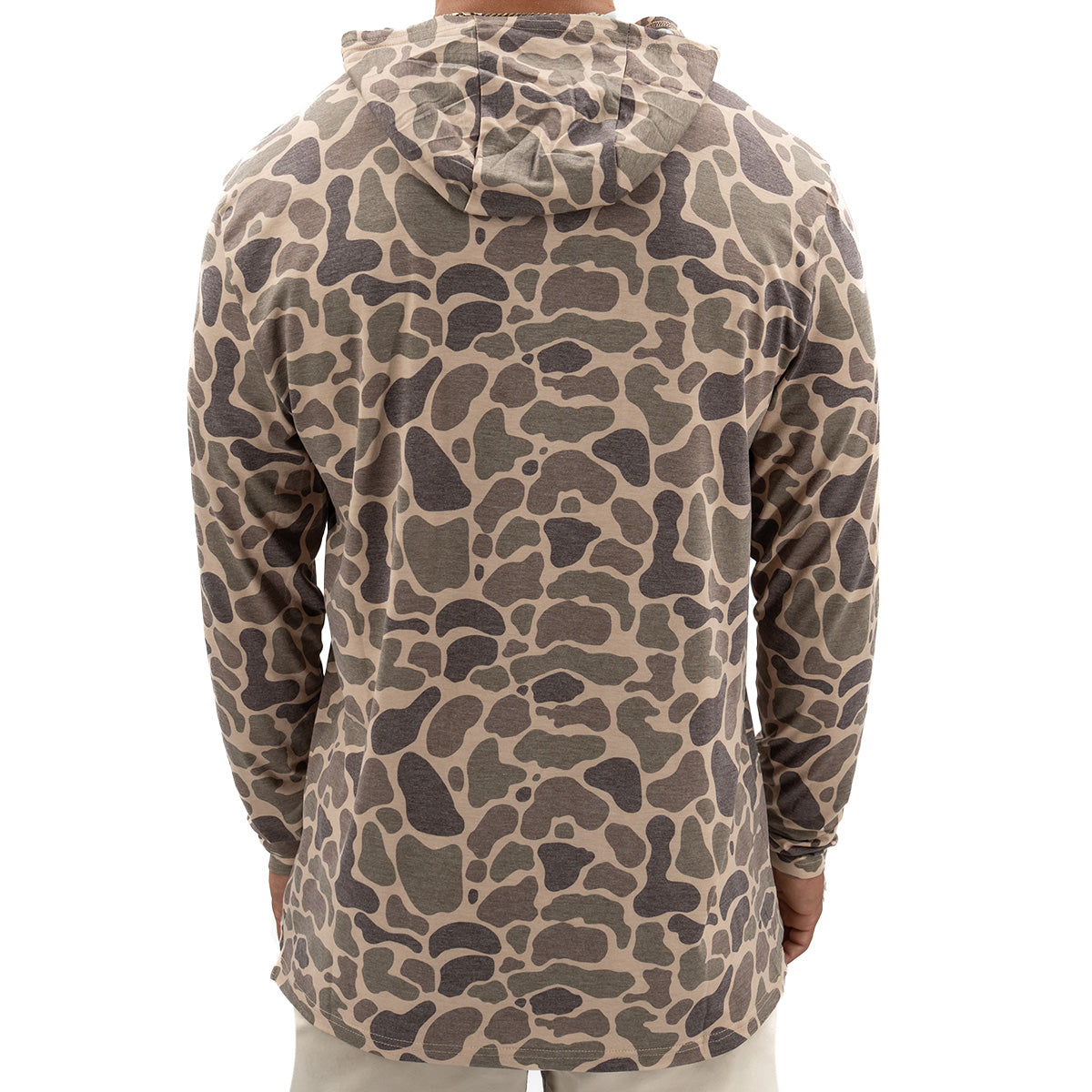 Migrator Performance Hoodie - Midwest Marsh Camo – Hurricane Marsh