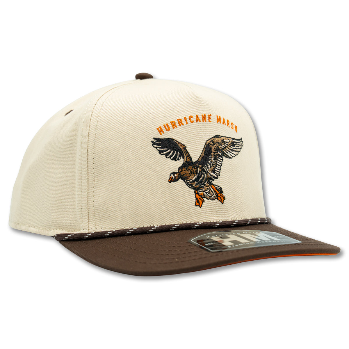 Specklebelly Classic Pro-Style Hat - Offwhite/Brown/Orange