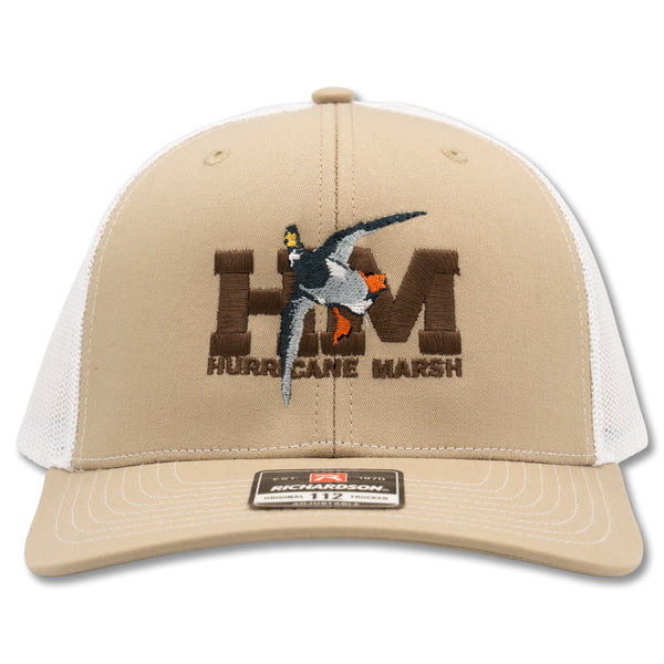 Red Leg Khaki/White Richardson 112 Hat – Hurricane Marsh Outfitters