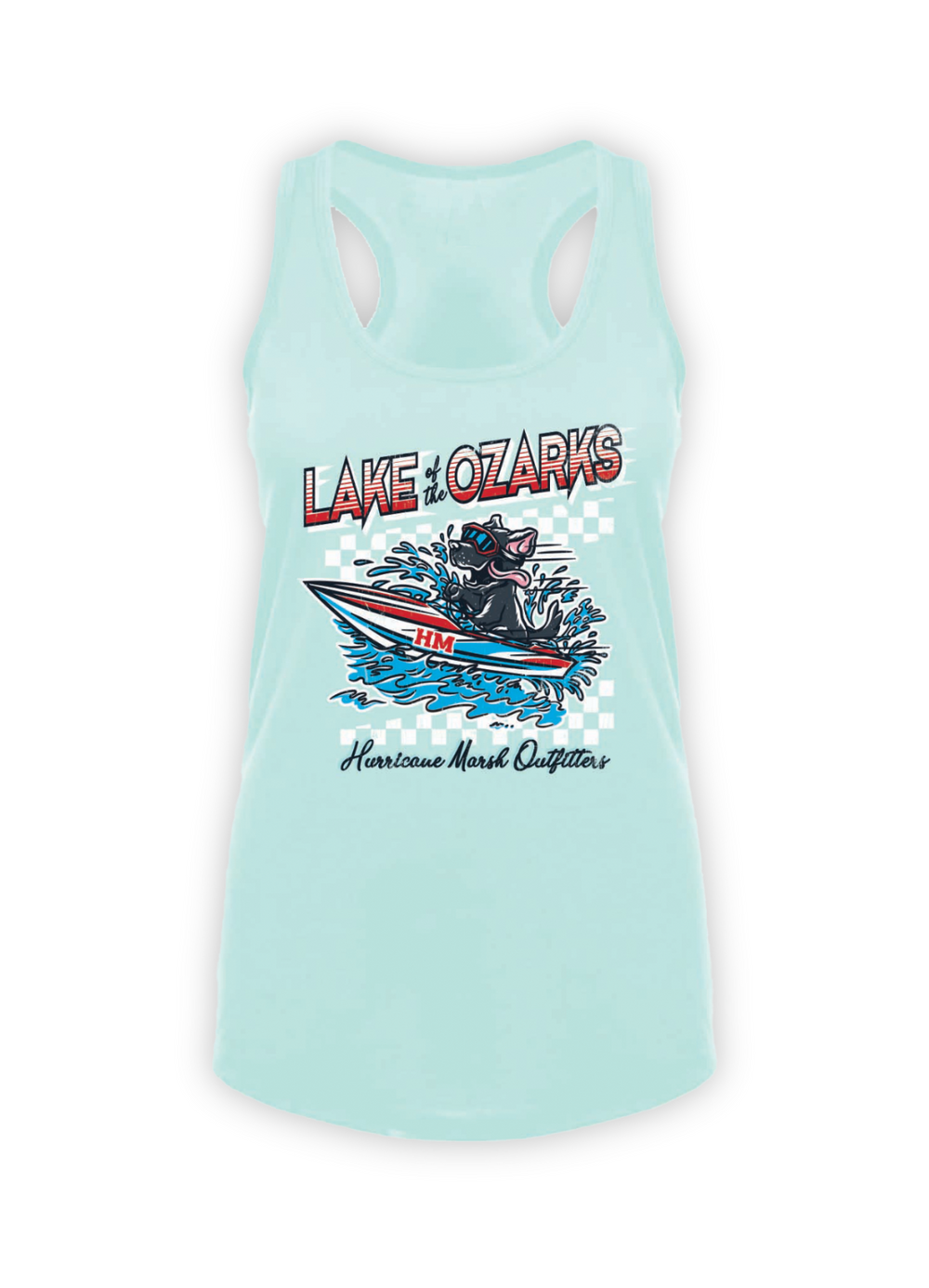 American Boat Dog Tank Top