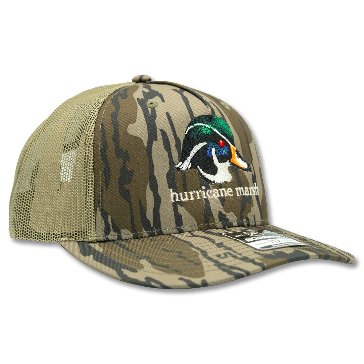 The Woodie Richardson 112 Hat - Mossy Oak Bottomland – Hurricane