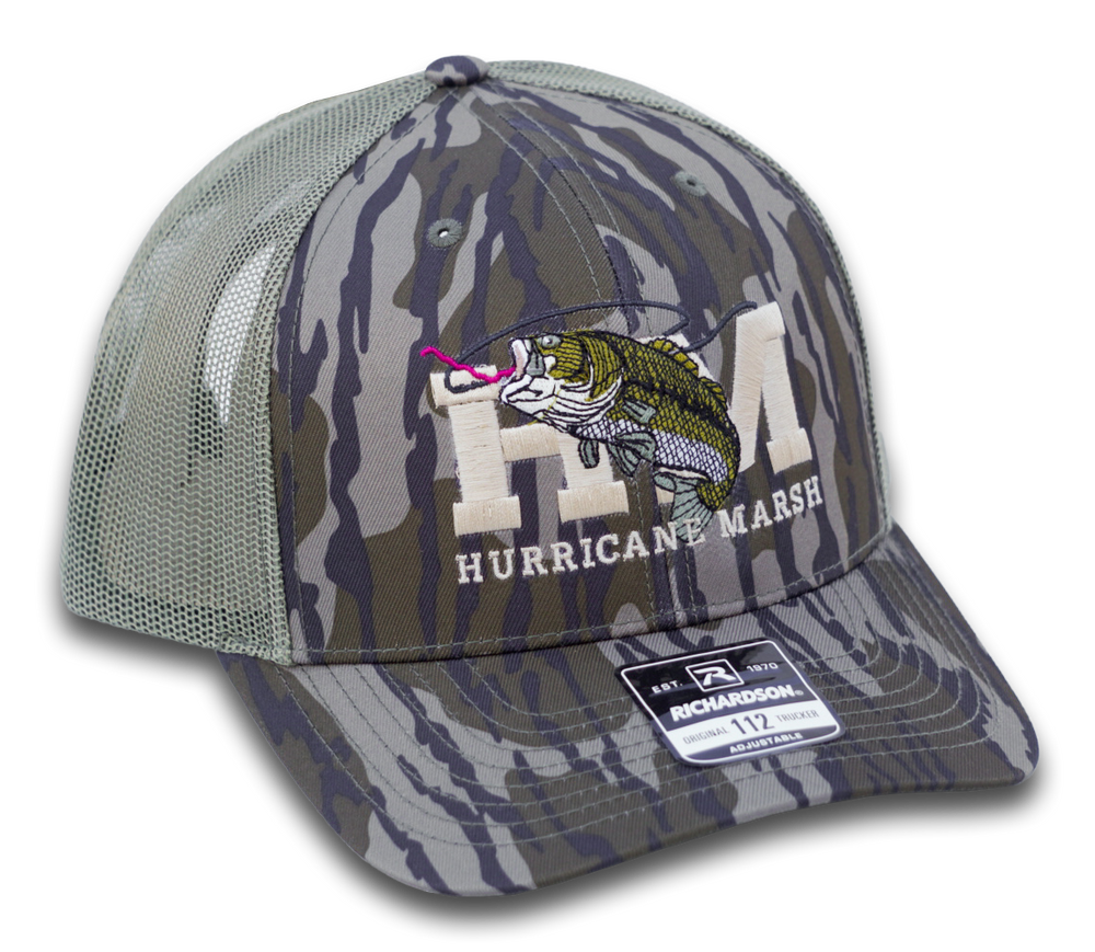 
                  
                    The Bass Mossy Oak Bottomland Richardson 112 Hat
                  
                