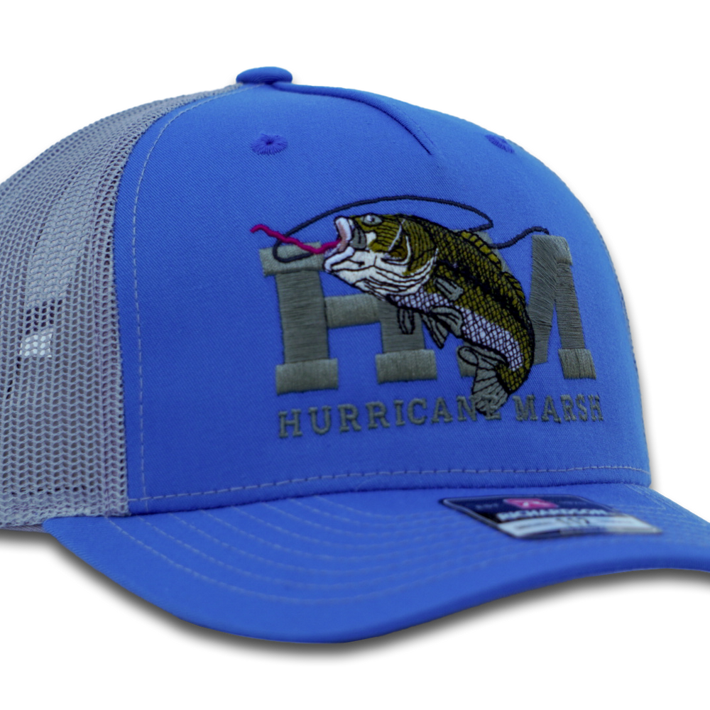 
                  
                    The Bass Cobalt/Steel Richardson 112 Hat
                  
                