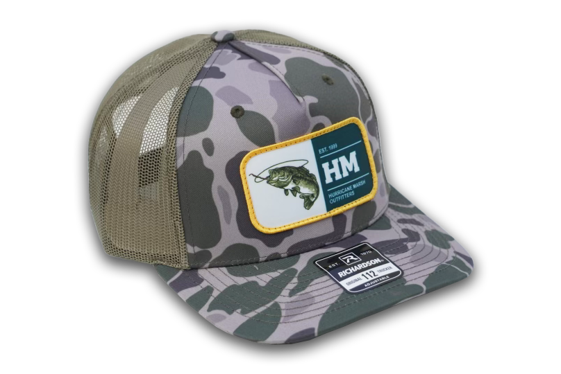 
                  
                    The Bass Vintage Patch Camo Richardson 112 Hat
                  
                