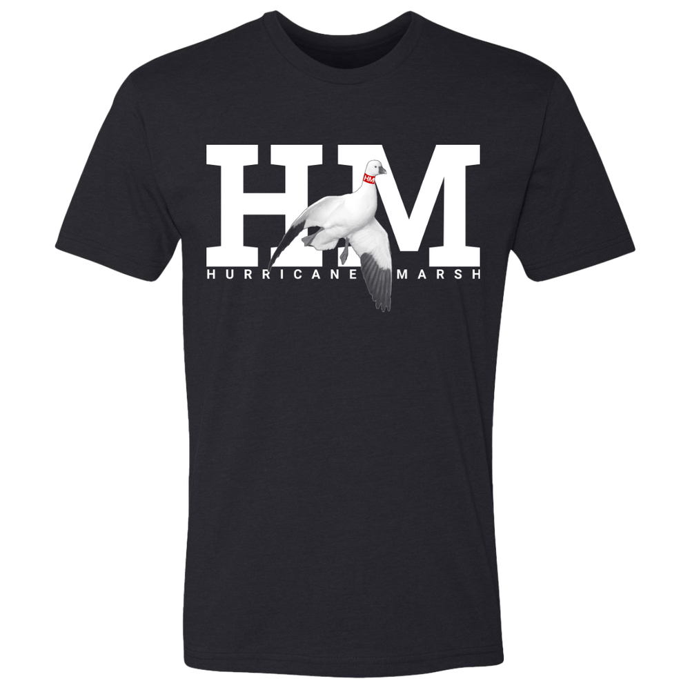 
                  
                    Hurricane Marsh Logo Snow Goose T-Shirt Black
                  
                