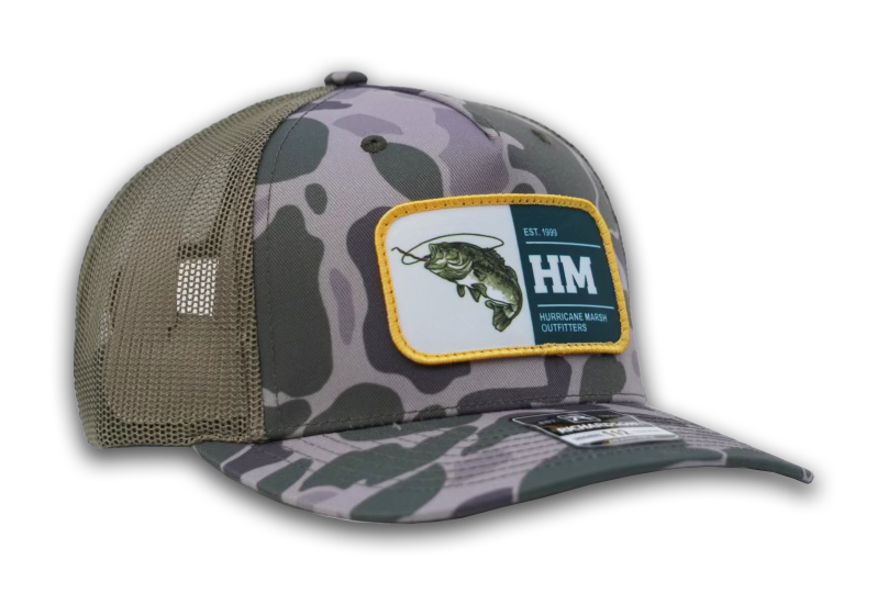 
                  
                    The Bass Vintage Patch Camo Richardson 112 Hat
                  
                