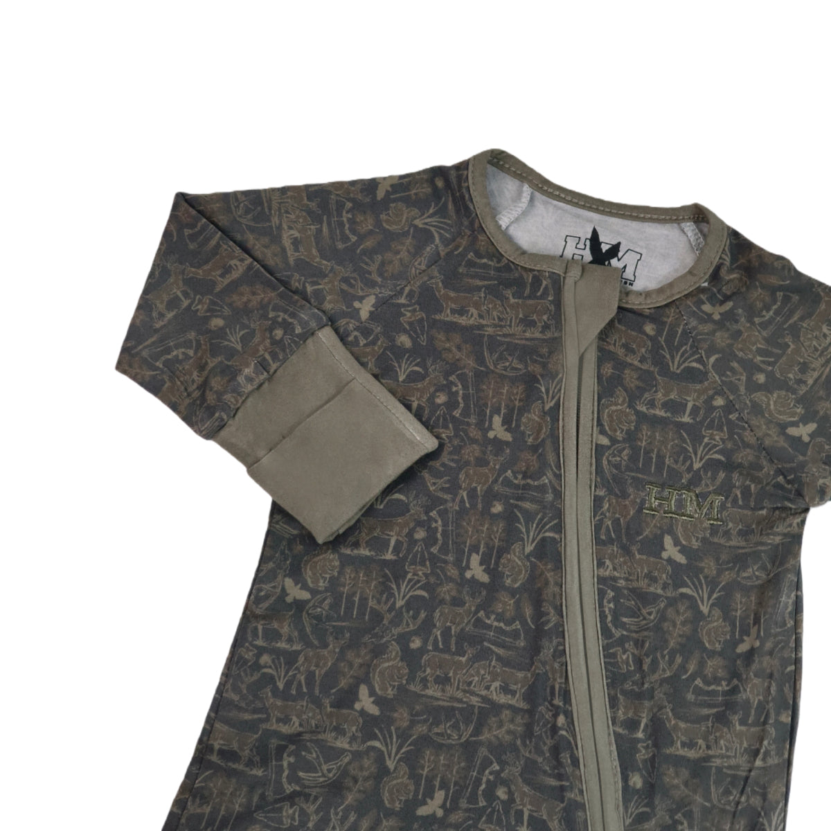 ｊ bamboo Bamboo Baby Sleeper - The Back 40 Buck – Hurricane Marsh Outfitters