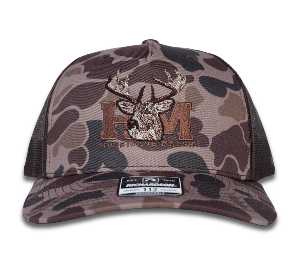 The Trophy Buck Embroidered Richardson 112 Hat