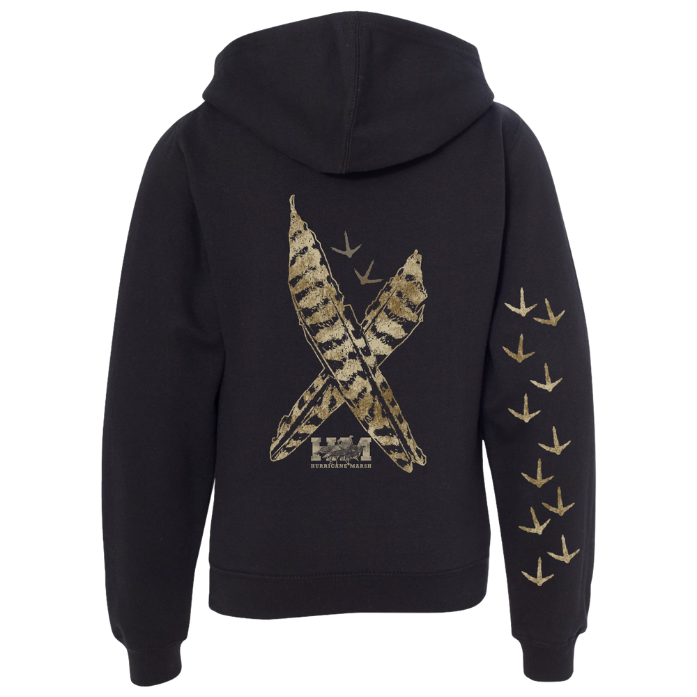 
                  
                    Tres Pavos Youth Black Cotton Hoodie
                  
                