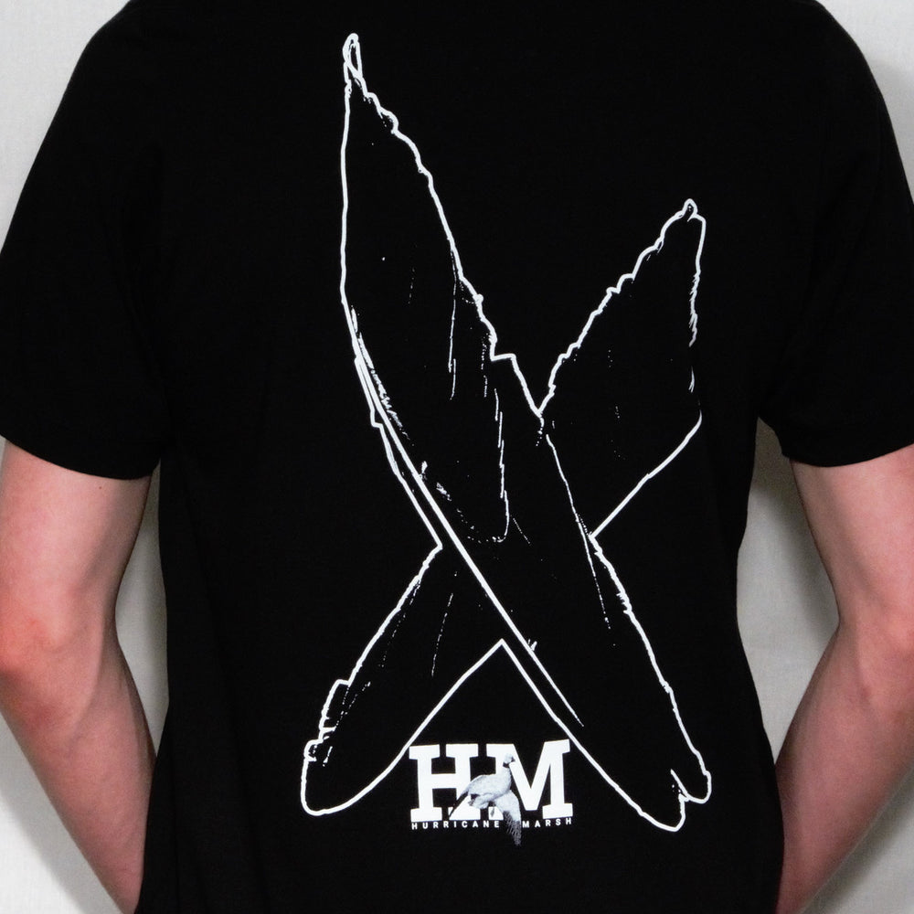 
                  
                    Hurricane Marsh Logo Snow Goose T-Shirt Black
                  
                