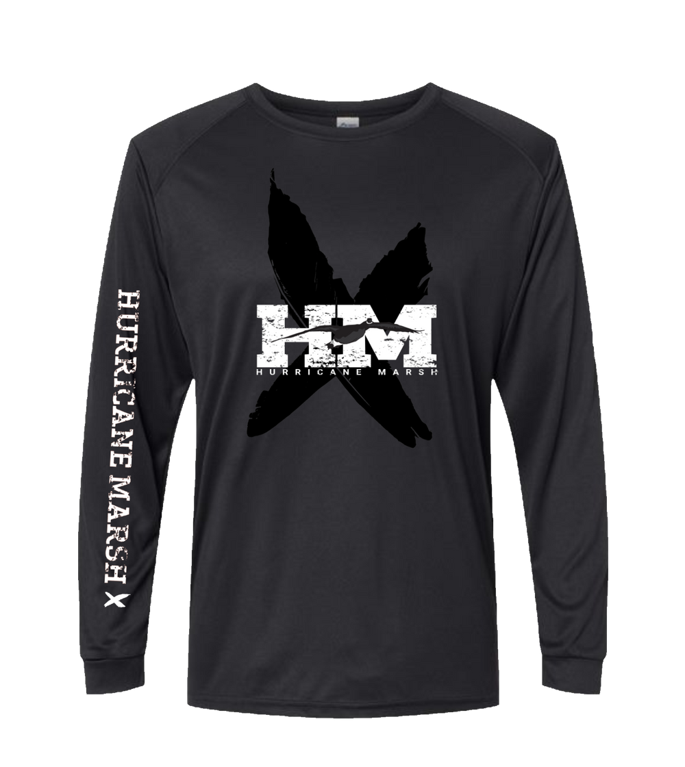 The Honker Performance Long Sleeve Black