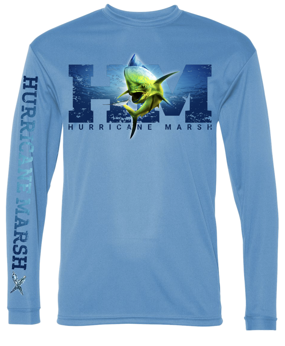 Hurricane Marsh Mahi-Mahi Fishing Shirt – Hurricane Marsh Outfitters