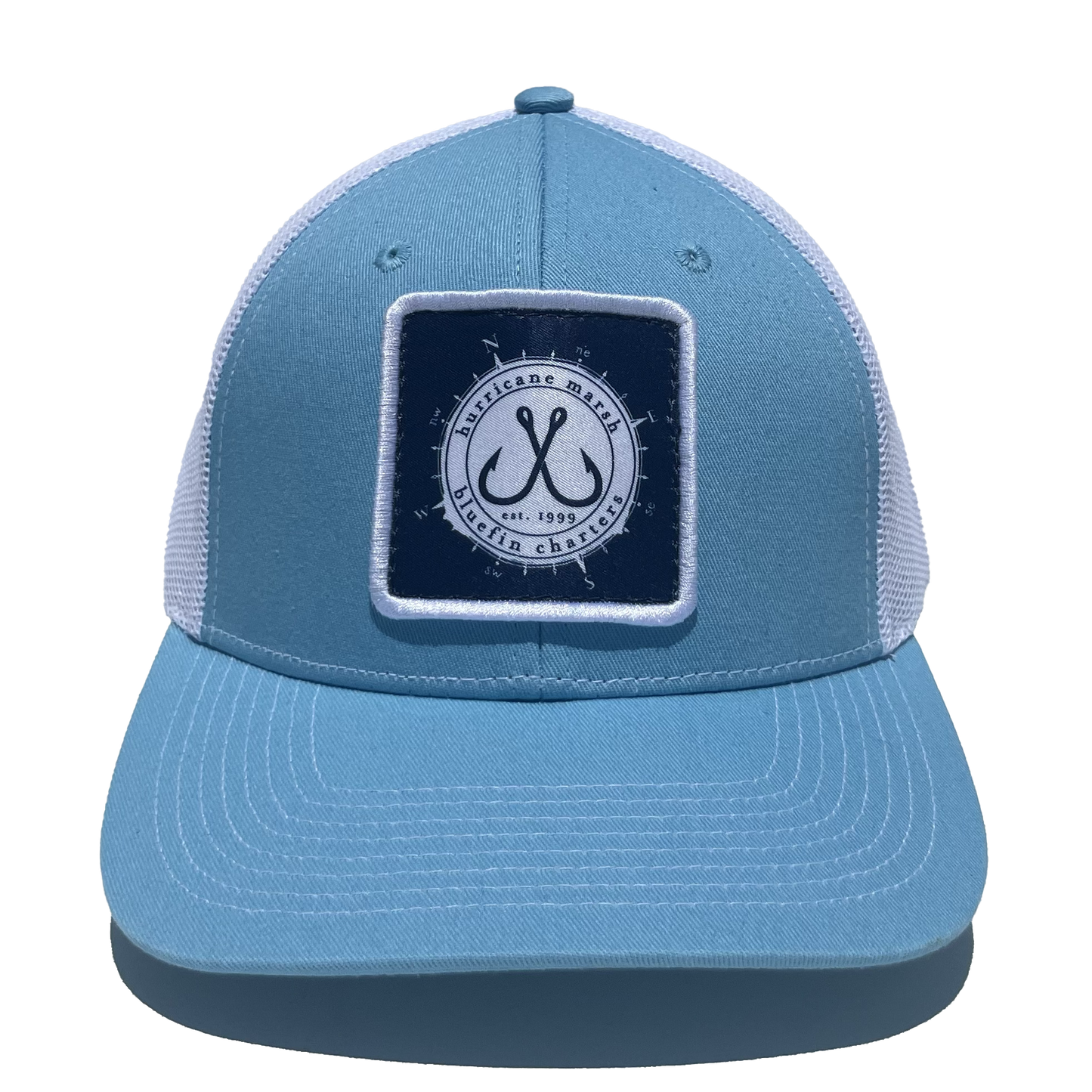 
                  
                    Bluefin Charters Aqua Blue Hat
                  
                