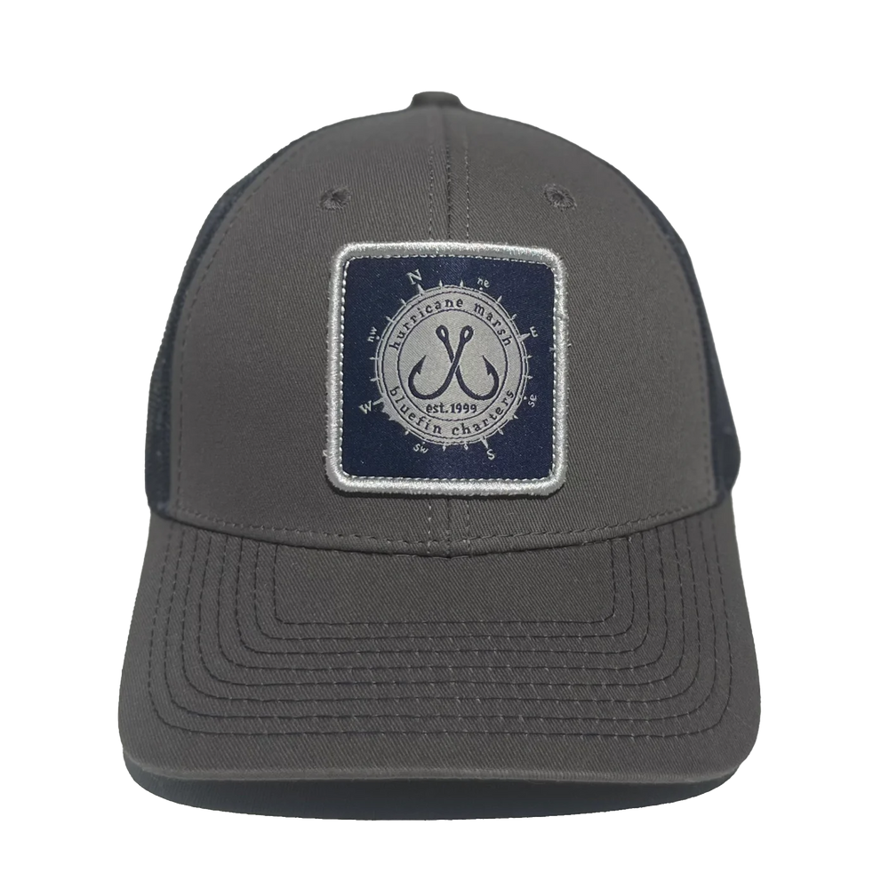 Bluefin Charter Charcoal/Navy Hat