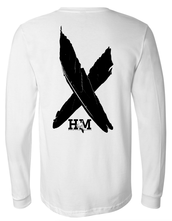 
                  
                    Hurricane Marsh Long Sleeve Snow Goose T-Shirt
                  
                