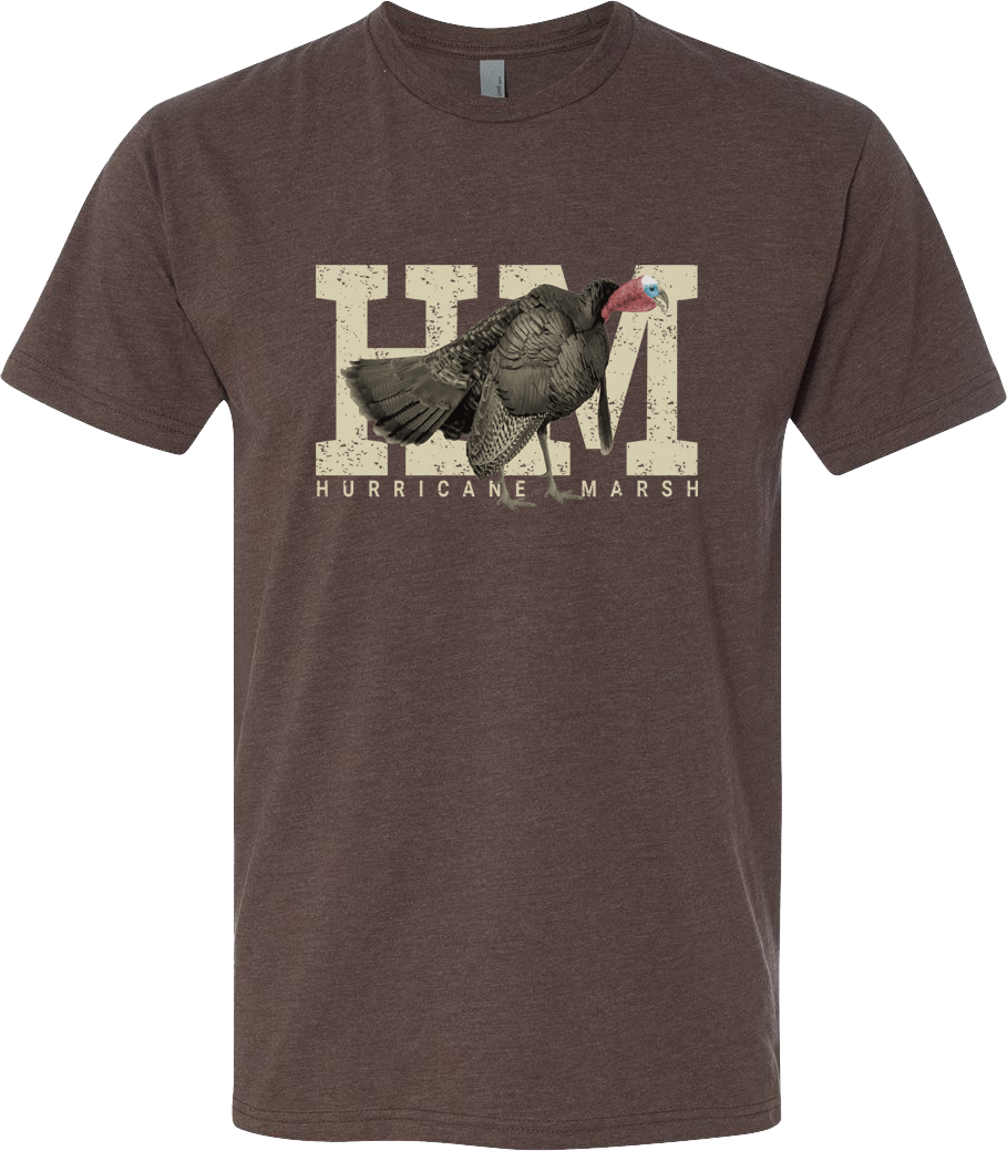 HM Brown Short Sleeve Turkey T-Shirt