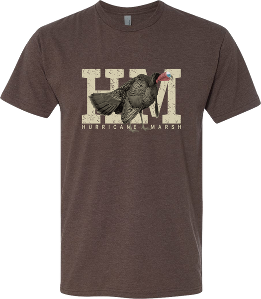 HM Brown Short Sleeve Turkey T-Shirt